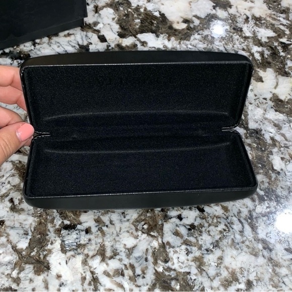 Versace Black Eyewear Case with Box